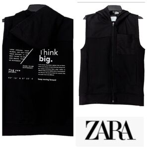 Zara kids hooded vest NWOT